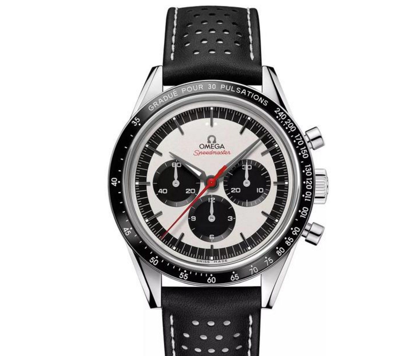 一枚可以帮助医生测量心速的计时表