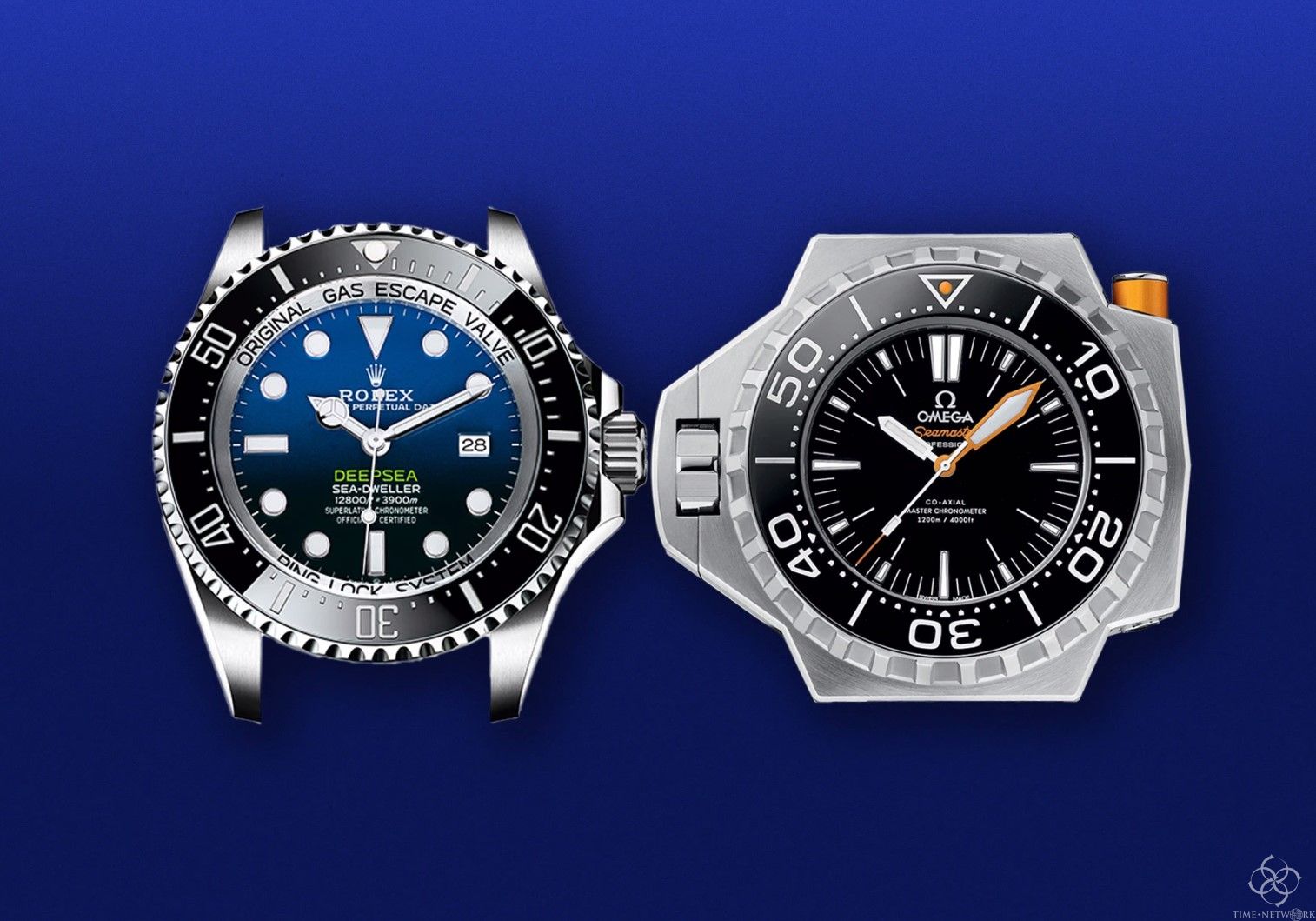 欧米茄的海马和劳力士的水鬼，谁更防水？