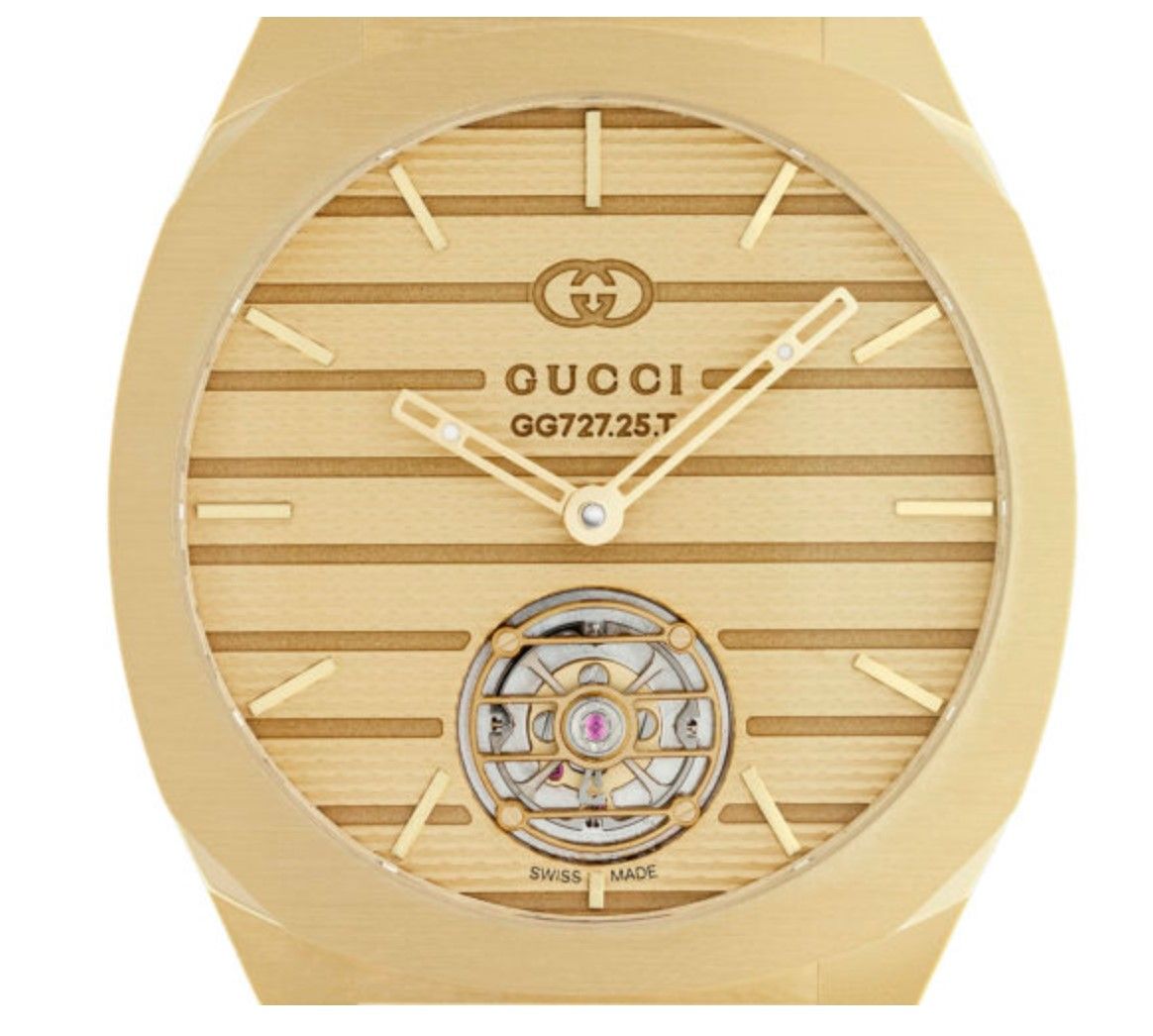 古驰陀飞轮与路易威登日内瓦印记腕表