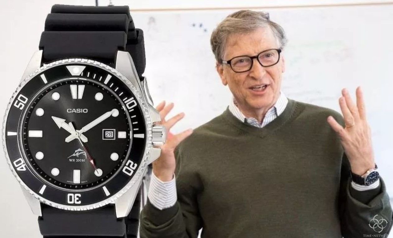 ​世界首富比尔盖茨佩戴什么腕表