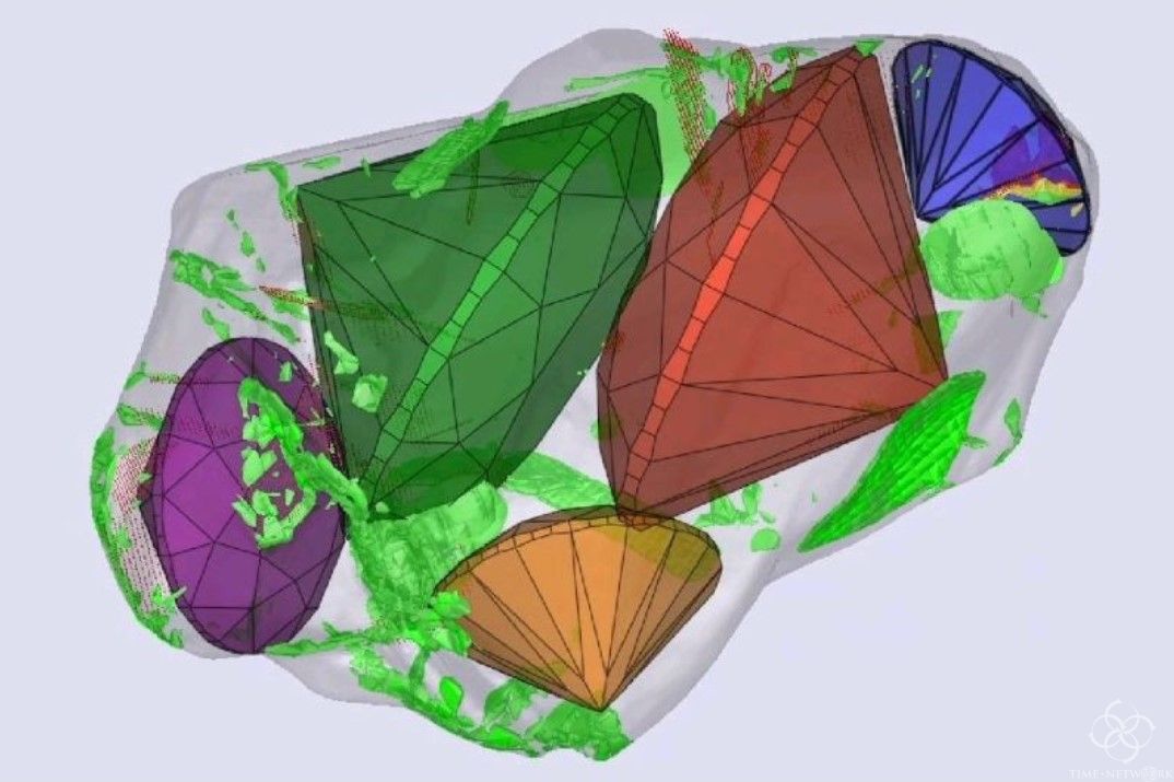 钻石切割的最佳设计