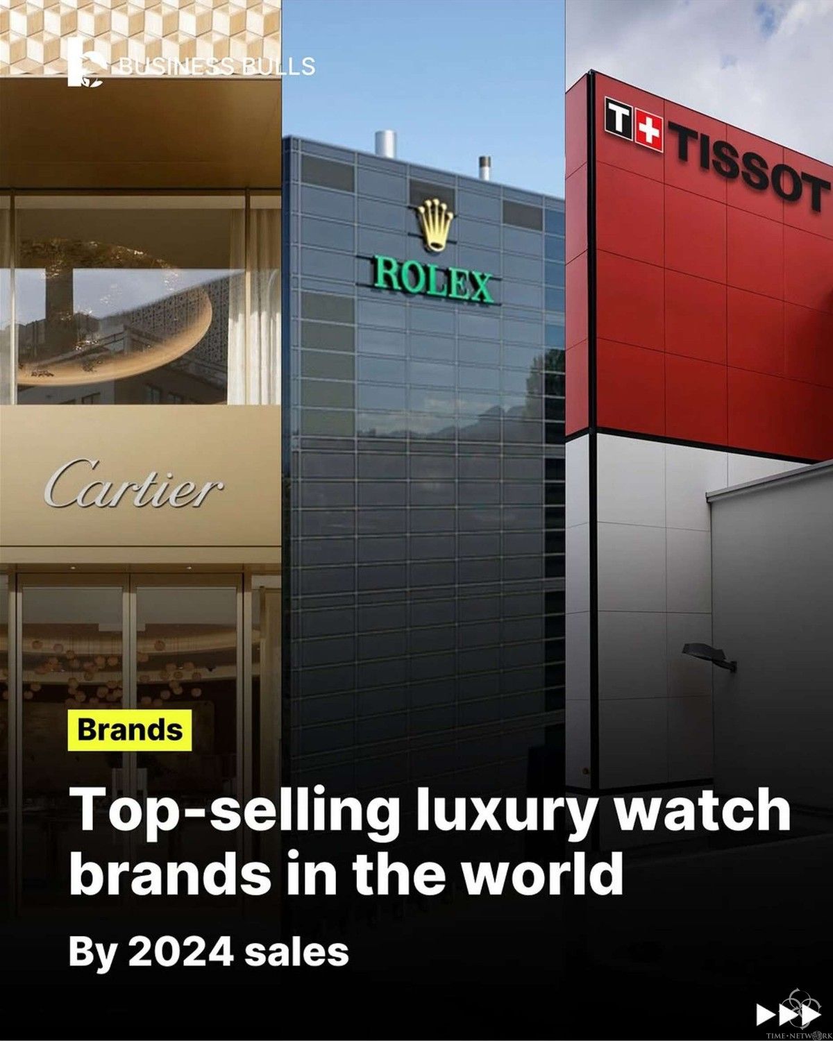 2024真正的全球十大名表品牌